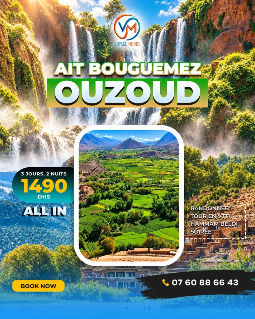 Affiche : Aït Bouguemez – Ouzoud