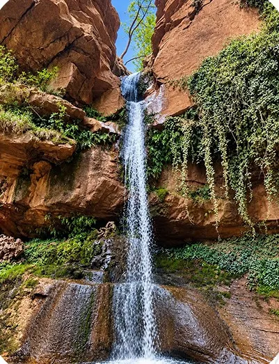 Cascades et vallées – Megdaz